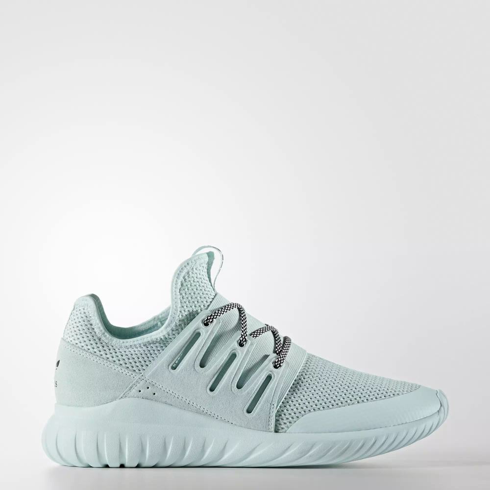 Adidas Tubular Radial Tenis Verdes Para Hombre (MX-91655)
